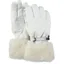 Barts Empire Faux Fur Ski Gloves - White